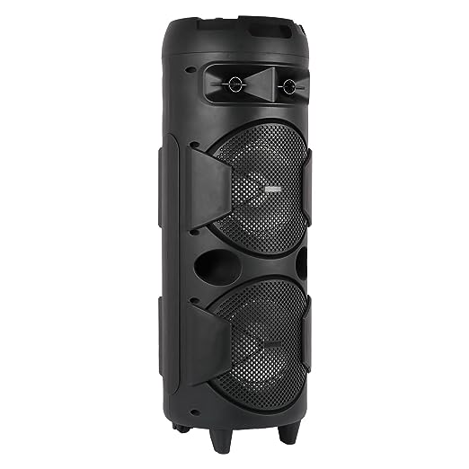 ZEBRONICS ZEB-450 Moving Monster Trolley 2X8L Bookshelf Speaker with 48 W Output Supporting Bluetooth, Pen Drive, Aux Input, Recording and Karaoke, RGB Lights with Mobile Holder ZEBRONICS ZEB-450 Moving Monster Trolley 2X8L Bookshelf Speaker with 48 W Output Supporting Bluetooth, Pen Drive, Aux Input, Recording and Karaoke, RGB Lights with Mobile Holder